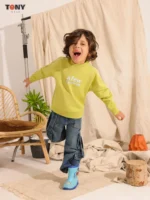 ⁦ملابس أطفال قطنية صيفية 100% قطن للاستخدام اليومي⁩ - الصورة ⁦2⁩