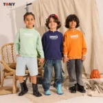 Boys Summer Cotton Prowess Crewneck: 3 Everyday Styles - Image 5