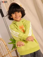 Boys Summer Cotton Rage Hoodie: 3 Sporty Styles - Image 2