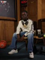 ⁦تيشيرت قطني صيفي للأولاد برقبة دائرية: 3 تصاميم فنية⁩ - الصورة ⁦2⁩