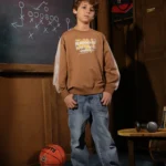 تيشيرت قطني صيفي للأولاد برقبة دائرية: 3 تصاميم فنية