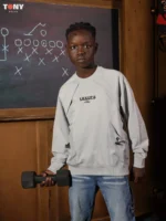 Boys Summer Cotton Barcode Crewneck: 3 Tech Styles - Image 3