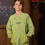 Boys Summer Cotton Barcode Crewneck: 3 Tech Styles