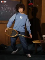 تي شيرت صيفي للأولاد بجيب تقني من القطن: 3 أنماط رياضية