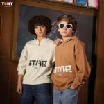 Boys Summer Cotton Star Half-Zip: 2 Sporty Styles - Image 4