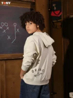 Boys Summer Cotton Star Half-Zip: 2 Sporty Styles - Image 2
