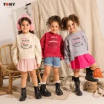 Little Girls Medical Cotton Yum Crewneck: 3 Premium Styles - Image 5