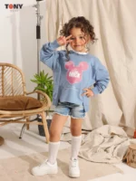 ⁦بلوزة صيفية قطنية للفتيات الصغيرات: 3 أنماط مرحة⁩ - الصورة ⁦4⁩