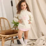 Little Girls Summer Cotton Half-Zip: 3 Cute Layered Looks