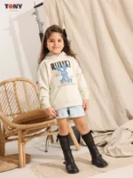 Little Girls Summer Cotton Bunny Hoodie: 3 Urban Styles - Image 4