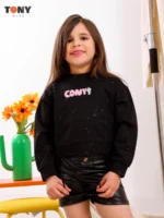 Little Girls Imported Medical Cotton Crewneck: Top 3 Kids Styles - Image 3