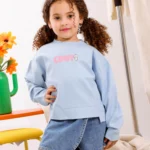 Little Girls Imported Medical Cotton Crewneck: Top 3 Kids Styles