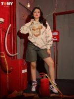 Girls Summer Cotton Mouse Graphic Sweatshirt: 3 Trendy Styles 2026 - Image 3