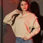 Cozy Colors: Girls Melton Half-Zip Sweatshirt for Winter 2026