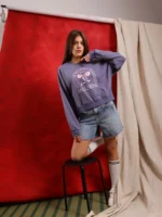 Top 3 Colors: Girls Oversize Melton Sweatshirt for Winter 2026 - Image 4